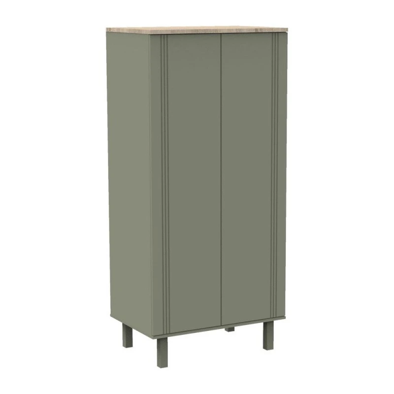 Armoire 2 Portes SAUTHON Eléonore Kaki