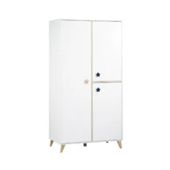 Armoire 3 Portes Oslo SAUTHON Poignées étoiles