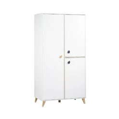 Armoire 3 Portes Oslo SAUTHON Poignées Gouttes D'eau