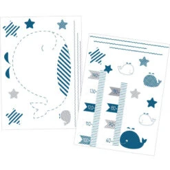 Stickers Muraux SAUTHON Blue Baleine