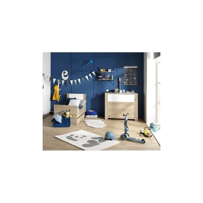 Chambre Duo Avec Lit 70x140 SAUTHON Antonin Bois/blanc â Image 2