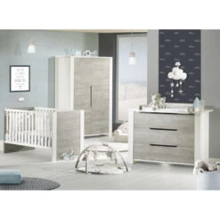Chambre Trio Loft Bois Avec Lit 70x140 SAUTHON