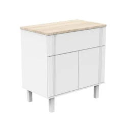 Commode 1t 2p SAUTHON Eléonore Blanc