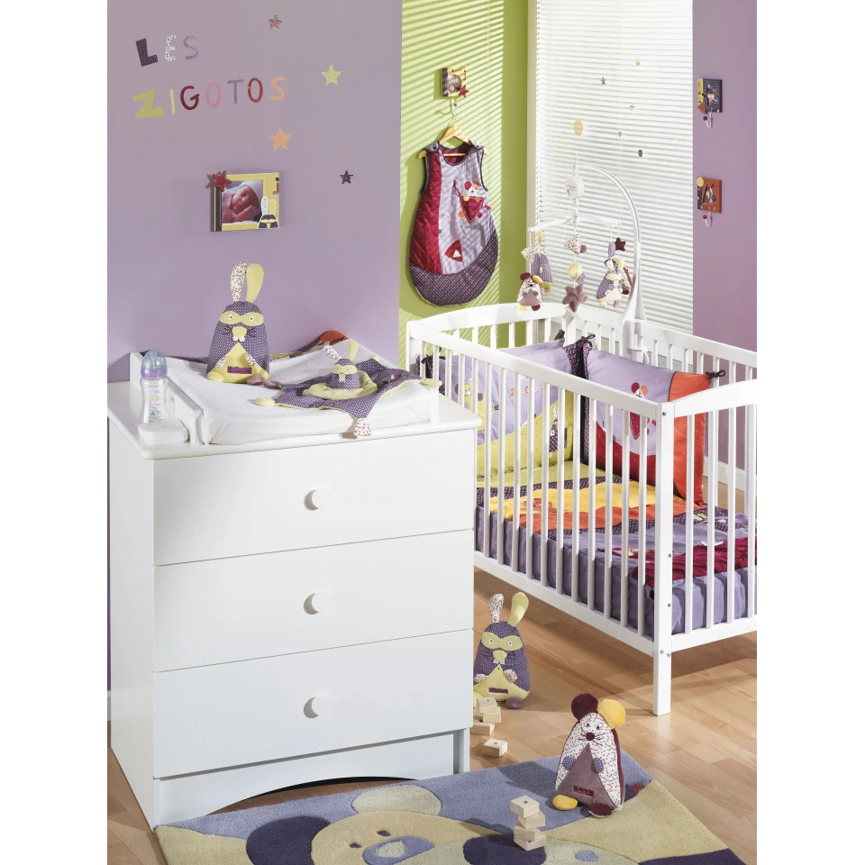 Commode 3 Tiroirs + Plan Ă Langer SAUTHON Basic â Image 2