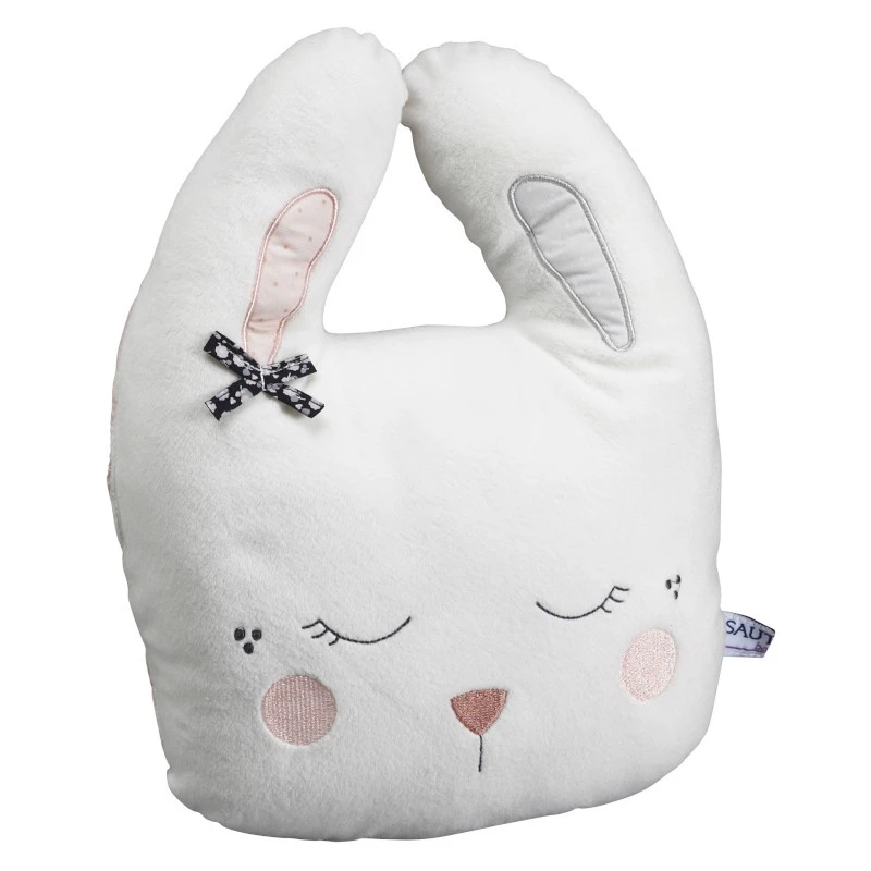 Coussin Lapin SAUTHON Miss Fleur De Lune