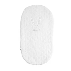 Couvre Lit Ovale Original SAUTHON Blanc Cristal