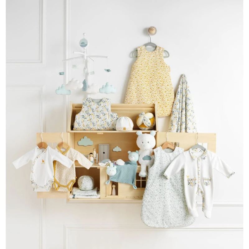 Gigoteuse Légère En Coton Bio 0-6 Mois SAUTHON Promenons-nous – Image 3