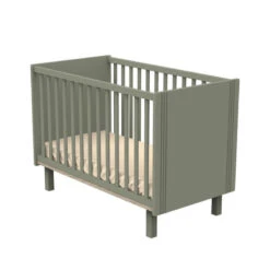 Lit Bébé 60x120 SAUTHON Eléonore Kaki