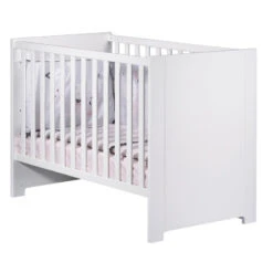 Lit Bébé 60x120 SAUTHON Loft Blanc