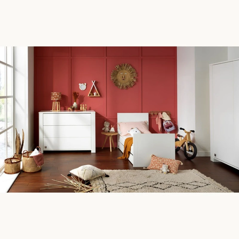 Lit Little Big Bed 70x140 SAUTHON Loft Blanc â Image 6