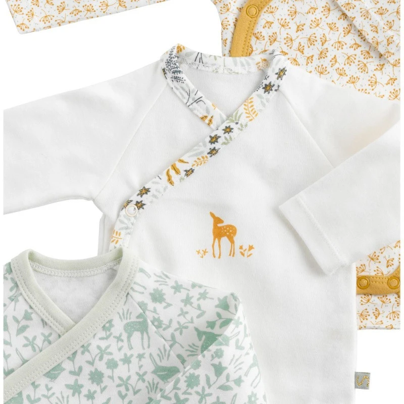 Lot De 3 Bodies 1 Mois SAUTHON Promenons-nous â Image 2