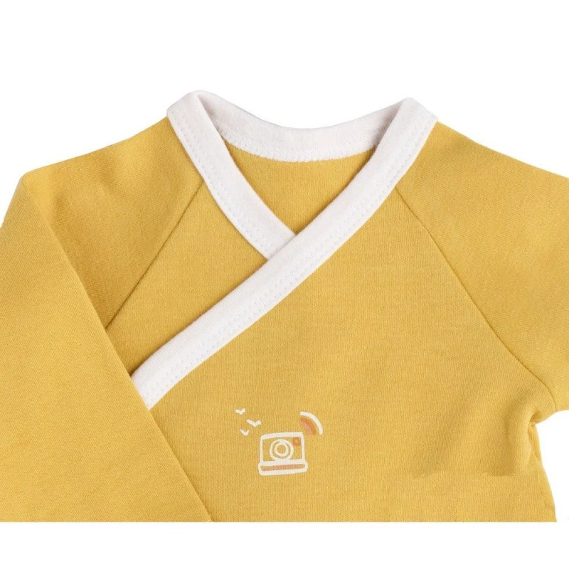 Lot De 3 Bodies Ă Manches Longues 1mois SAUTHON Sunlight â Image 3