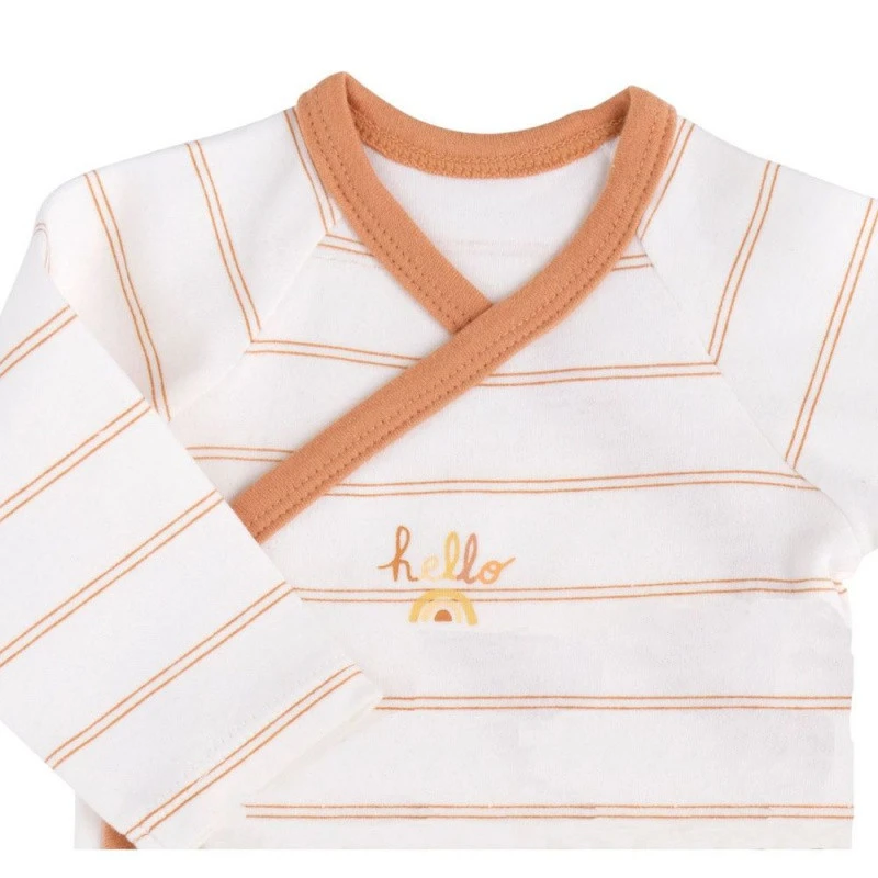 Lot De 3 Bodies Ă Manches Longues 3mois SAUTHON Sunlight â Image 4