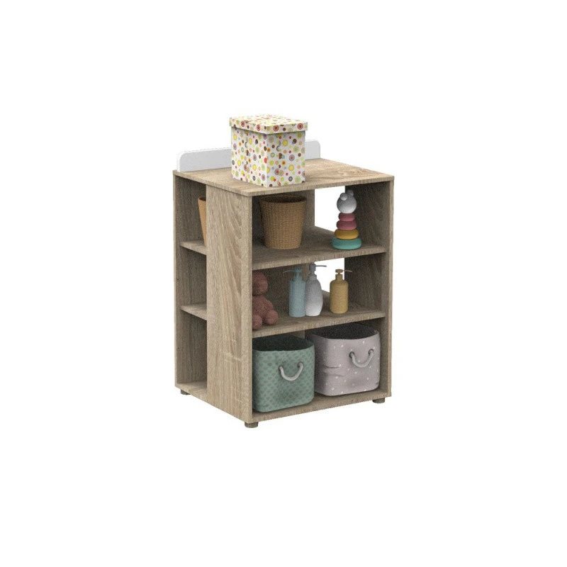 Lit Combiné évolutif 60x120 Nova SAUTHON Blanc Lin – Image 3