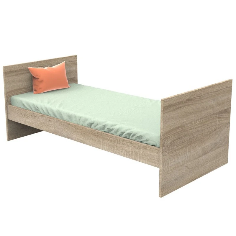 Lit 70x140 Ă©volutif 90/140 X200 Nova SAUTHON Argile Douce â Image 3