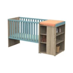 Lit Combiné évolutif 60x120 Nova SAUTHON Argile Douce