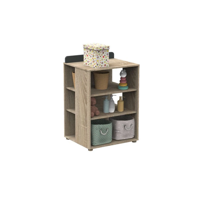 Lit Combiné évolutif 60x120 Nova SAUTHON Gris Volcan – Image 3