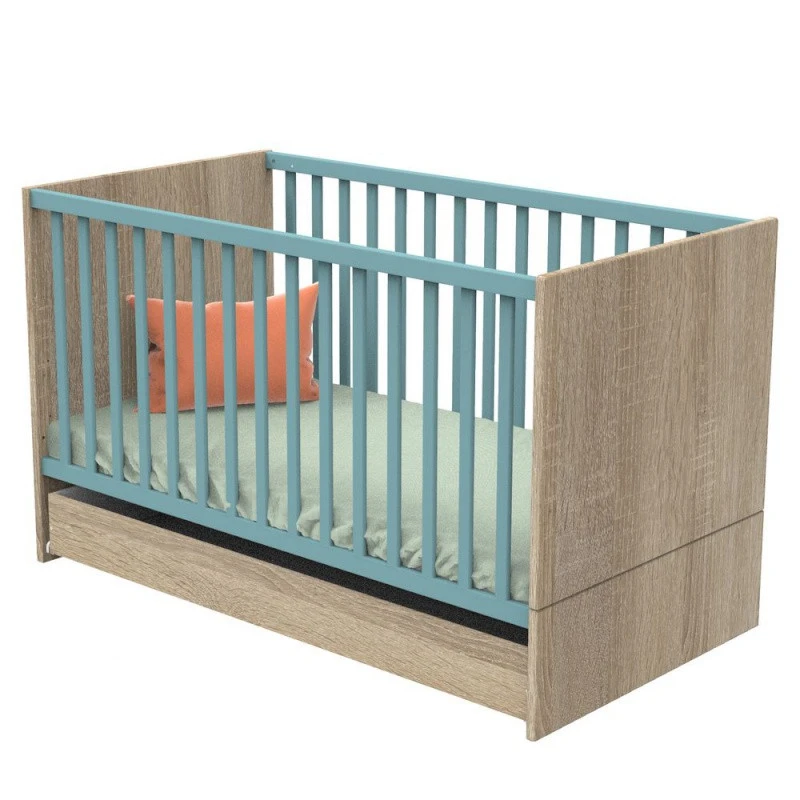 Tiroir Pour Little Big Bed 70x140 Nova SAUTHON ChĂȘne Dore â Image 3