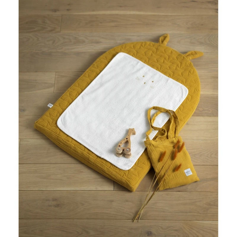 Pack De 2 Linges Pour Matelas Ă Langer Original SAUTHON Blanc Cristal â Image 3