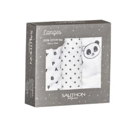 Lot De 3 Langes 70x70cm SAUTHON Chao Chao