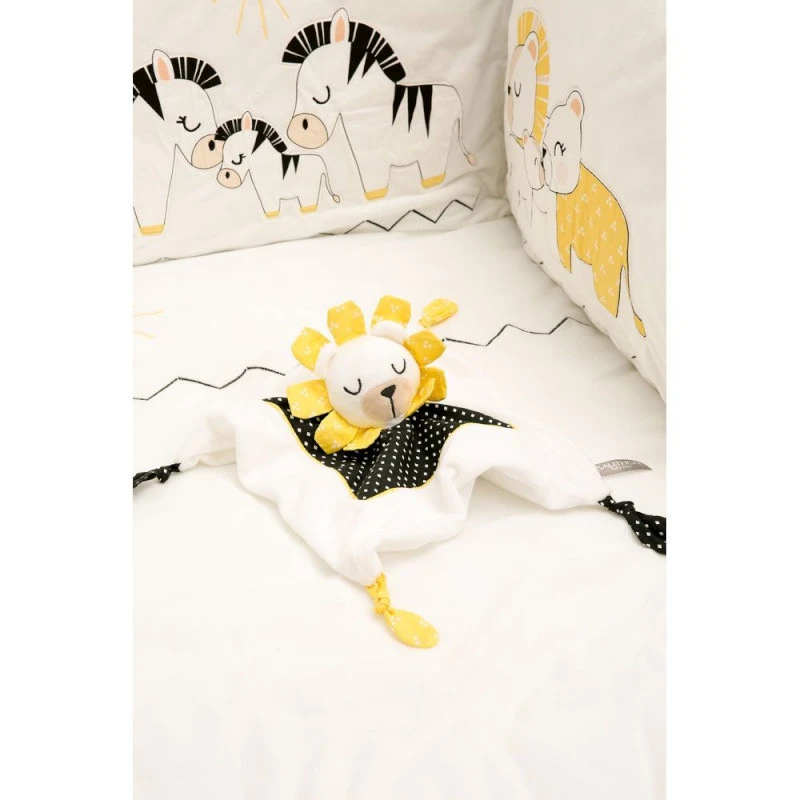 Doudou Mouchoir SAUTHON Pluche Et Pompon â Image 5