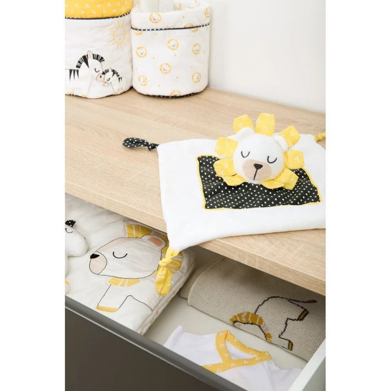 Doudou Mouchoir SAUTHON Pluche Et Pompon â Image 7