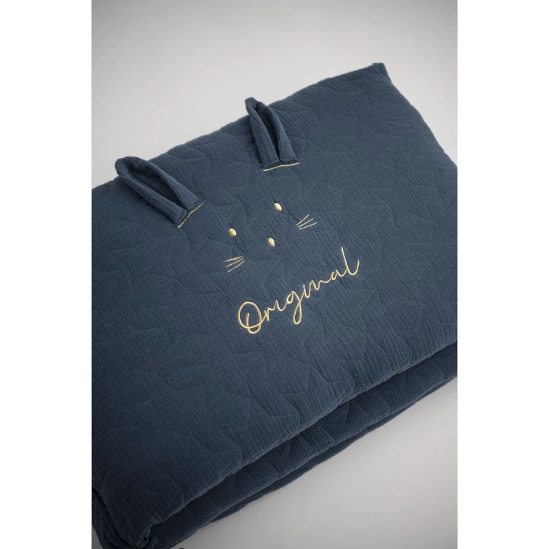 Tour De Lit Original SAUTHON Bleu Saphir â Image 4