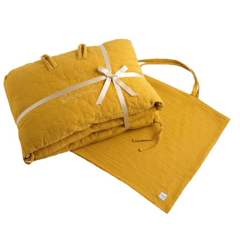 Tour De Lit Original SAUTHON Jaune Topaze â Image 3